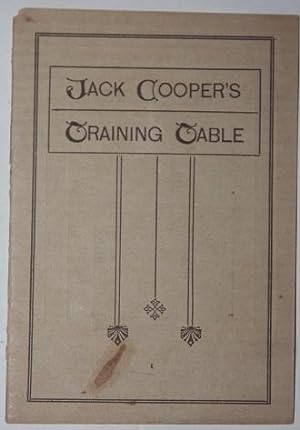 Jack Cooper's Training Table
