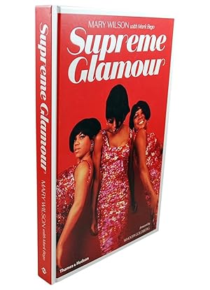 Mary Wilson SUPREME GLAMOUR Signed Bookplate Affixed Into FFEP, First Free End Paper COA