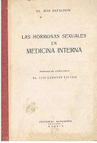 Immagine del venditore per Las Hormonas Sexuales En Medicina Interna venduto da lisarama