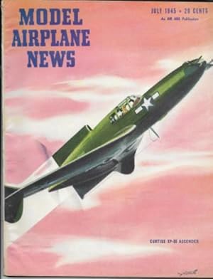 Seller image for Model Airplane News July 1945 for sale by Ridge Road Sight And Sound