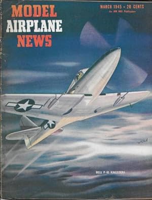 Seller image for Model Airplane News March 1945 for sale by Ridge Road Sight And Sound