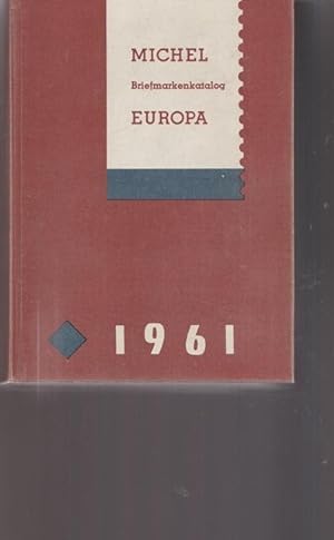 Briefmarkenkatalog Europa 1961.