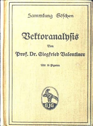 Seller image for Vektoranalysis, Band 354. Sammlung Gschen. for sale by books4less (Versandantiquariat Petra Gros GmbH & Co. KG)