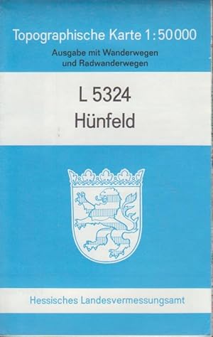 Bild des Verkufers fr Topographische Karte Teil: L 5324., Hnfeld zum Verkauf von Bcher bei den 7 Bergen