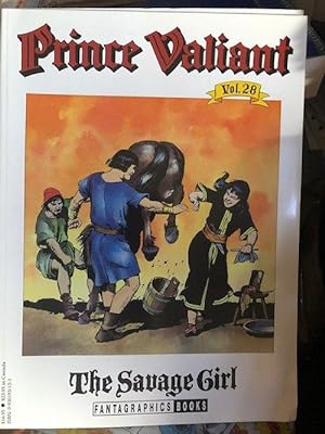Bild des Verkufers fr THE SAVAGE GIRL: Prince Valiant Vol. 28 zum Verkauf von Books from the Crypt