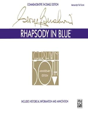 Seller image for Rhapsody in Blue (Original) (Jazz Band Version) (Gershwin Facsimile Edition) [Plastic Comb ] for sale by booksXpress