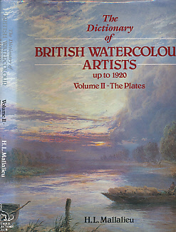 Seller image for The Dictionary of English Watercolour Artists. Vol. II The Plates for sale by Barter Books Ltd