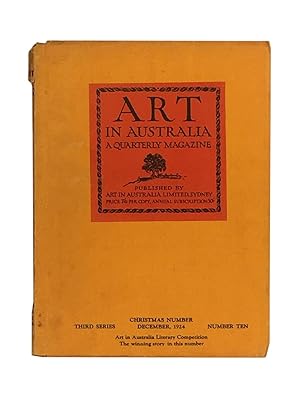 Art in Australia ; A Quarterly Magazine; Third Series; Number Ten; December, 1924
