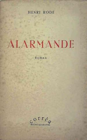 Imagen del vendedor de Alarmande - Henri Rode a la venta por Book Hmisphres