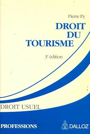 Droit du tourisme - Pierre Py