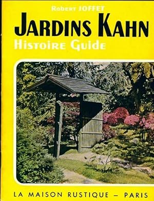 Image du vendeur pour Jardins Kahn. Histoire guide - Robert Joffet mis en vente par Book Hmisphres