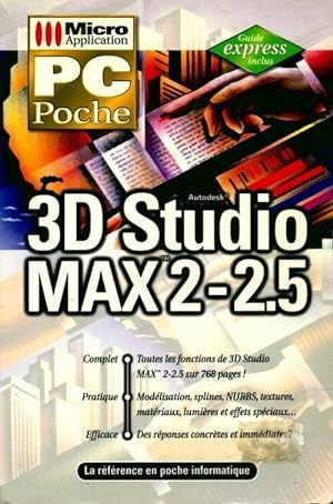 3D studio max 2-2.5 - Collectif