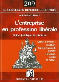 L'entreprise en profession lib?rale - Guillaume Duprez