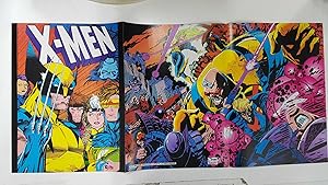 Poster doble: Lobezno (Marc Silvestri). Procede de X-Men Poster Magazine vol 1 num 1