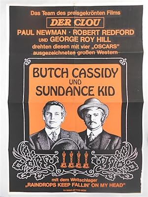 Butch Cassidy und Sundance Kid. Mit Robert Redford, Paul Newman.