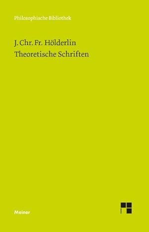 Image du vendeur pour Theoretische Schriften mis en vente par BuchWeltWeit Ludwig Meier e.K.