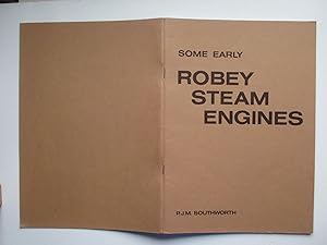 Seller image for Some early Robey steam engines for sale by Aucott & Thomas