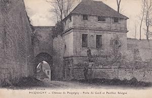 Chateau de Picquigny Porte du Gard French Old Postcard
