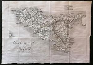 Carte generale de la Sicile / Carta generale della Sicilia.