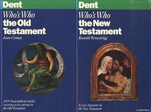 Bild des Verkufers fr Whos Who: the Old testament & Who's Who: the New Testament (2 volumes) zum Verkauf von Klondyke