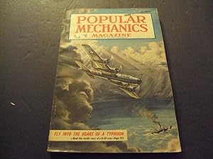 Popular Mechanics Mar 1950 FBI Road Trip, Fly Into Heart of a Typhoon