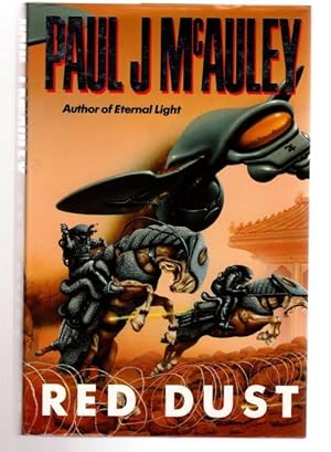 Imagen del vendedor de Red Dust by Paul J. McAuley (First UK Edition) File Copy a la venta por Heartwood Books and Art