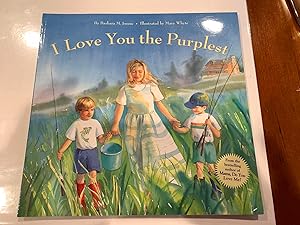 Seller image for I LOVE YOU THE PURPLEST for sale by Happy Heroes