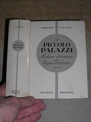 Image du vendeur pour Il Piccolo Palazzi: Moderno Dizionario Della Lingua Italiana mis en vente par Neo Books