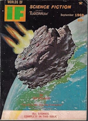 Immagine del venditore per IF Worlds of Science Fiction: September, Sept. 1968 venduto da Books from the Crypt