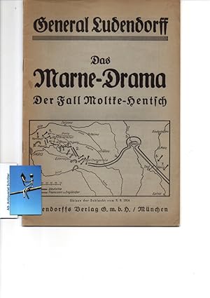 Image du vendeur pour Das Marne-Drama. Der Fall Moltke-Hentsch. mis en vente par Antiquariat Schrter -Uta-Janine Strmer