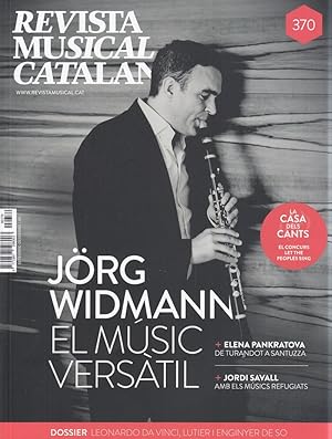Seller image for REVISTA MUSICAL CATALANA N 370 (CATAL) for sale by KALAMO LIBROS, S.L.