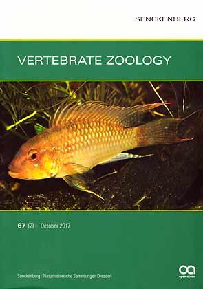 Seller image for Vertebrate Zoology 67 (2) for sale by ConchBooks