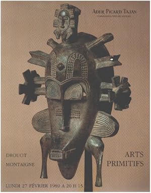 Imagen del vendedor de Arts primitifs / 27 fevrier 1989 a la venta por librairie philippe arnaiz