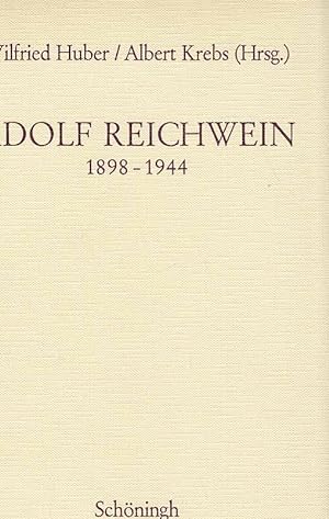 Imagen del vendedor de Adolf Reichwein : 1898 - 1944 ; Erinnerungen, Forschungen, Impulse. Hrsg. von Wilfried Huber u. Albert Krebs. a la venta por Fundus-Online GbR Borkert Schwarz Zerfa