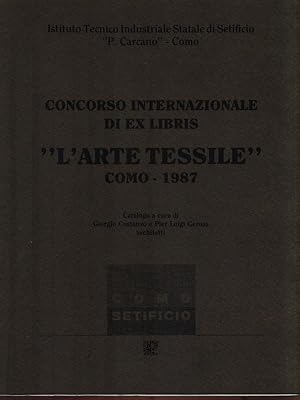 Imagen del vendedor de Concorso internazionale di Ex Libris. L'Arte Tessile - Como 1987 a la venta por Librodifaccia