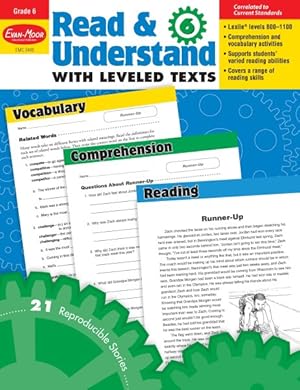 Image du vendeur pour Read & Understand With Leveled Texts : Grade 6+ mis en vente par GreatBookPrices