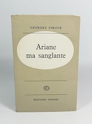 Seller image for Ariane ma sanglante for sale by Librairie L'Autre sommeil