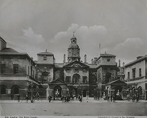 Bild des Verkufers fr United Kingdom London the Horse Guards Old Stengel Photo 1897 zum Verkauf von Bits of Our Past Ltd