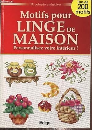 Immagine del venditore per Motifs pour Linge de maison, Personnalisez votre intrieur venduto da Le-Livre