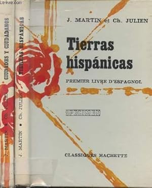 Seller image for Tierras hispanicas - Premier et second livres d'espagnol (2 vol.) - Specimen for sale by Le-Livre