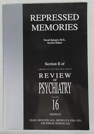 Imagen del vendedor de Repressed Memories: Section II of American Psychiatric Press Review of Psychiatry Vol. 16 a la venta por Attic Books (ABAC, ILAB)