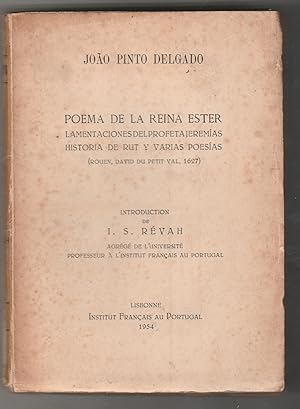 Bild des Verkufers fr Poema de la Reina Ester. Lamentaciones del Profeta Jeremas. Historia de Rut y varias Poesas (Rouen, David du Petit Val, 1627) zum Verkauf von Biblioteca de Babel