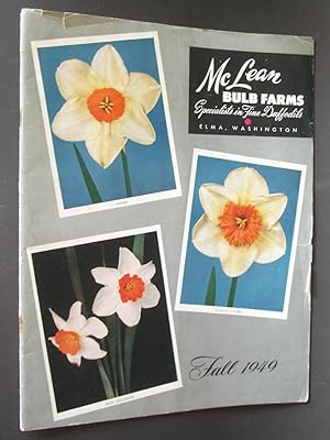 McLean Bulb Farms: Specialists in Fine Daffodils: Fall 1949 catalogue
