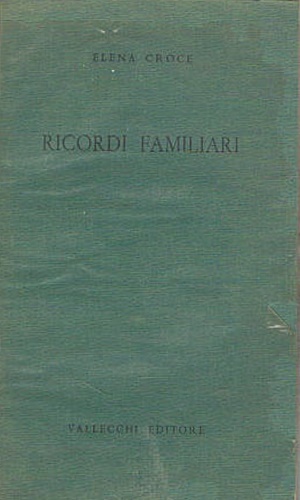 Bild des Verkufers fr Ricordi familiari. zum Verkauf von FIRENZELIBRI SRL