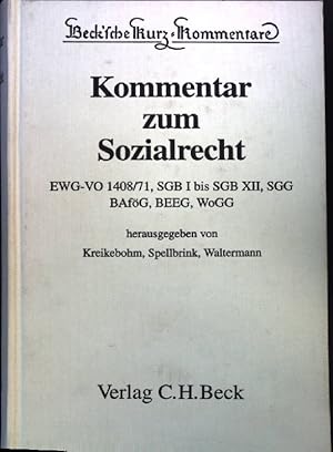 Immagine del venditore per Kommentar zum Sozialrecht : EWG-VO 1408. Beck'sche Kurz-Kommentare ; Bd. 63 venduto da books4less (Versandantiquariat Petra Gros GmbH & Co. KG)