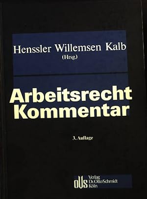 Seller image for Arbeitsrecht : Kommentar. for sale by books4less (Versandantiquariat Petra Gros GmbH & Co. KG)