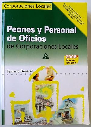 Imagen del vendedor de Peones y personal de oficios de corporaciones locales a la venta por Librera Salvalibros Express