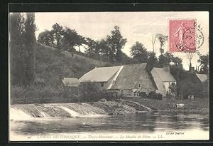 Carte postale Thury-Harcourt, Vue de le Moulin du Hom