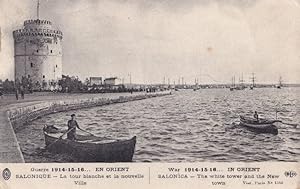 War 1914-15-16 In Orient Salonica Greece WW1 Postcard