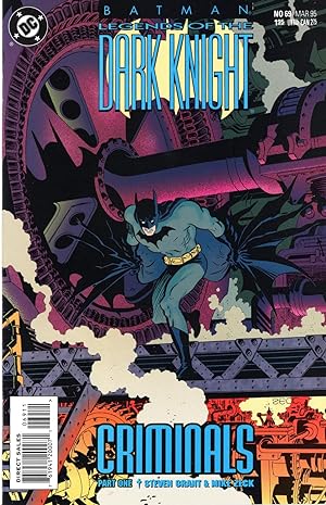 Immagine del venditore per Batman, Legends of the Dark Knight - Criminals - Nos. 1, 2 complete venduto da Mojo Press Books